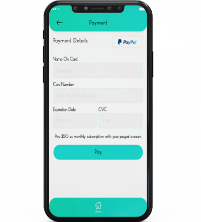 Fairy Fill Payment Detail page on mobile screen
