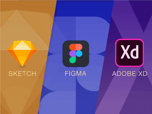 Logos of AdobeXD-Figma-Sketch