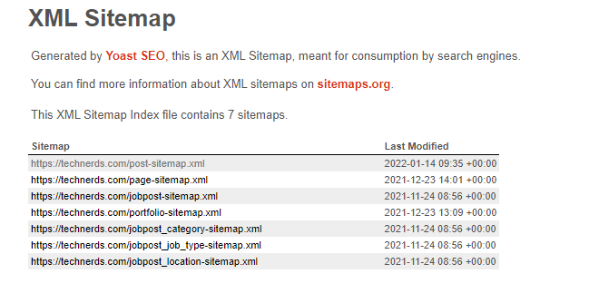An-XML-Sitemap