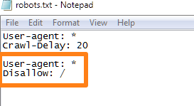 robot.txtfile