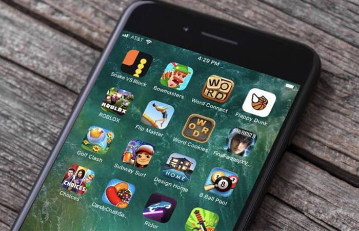 Logos-of-various-mobile-gaming-apps-on-a-mobile-screen-best-mobile-app-ideas""
